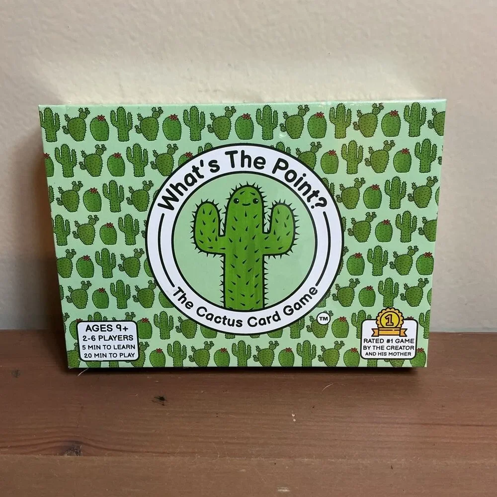 What'S the Point? the Cactus Card Game - a Fun and Strategic Game.NEW SEALED